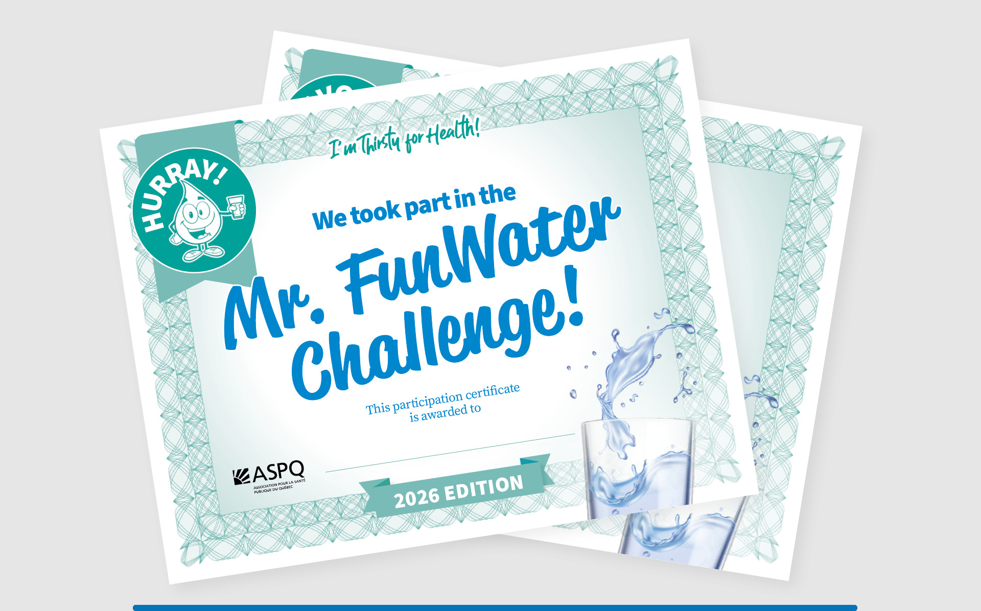 Certificate for daycare