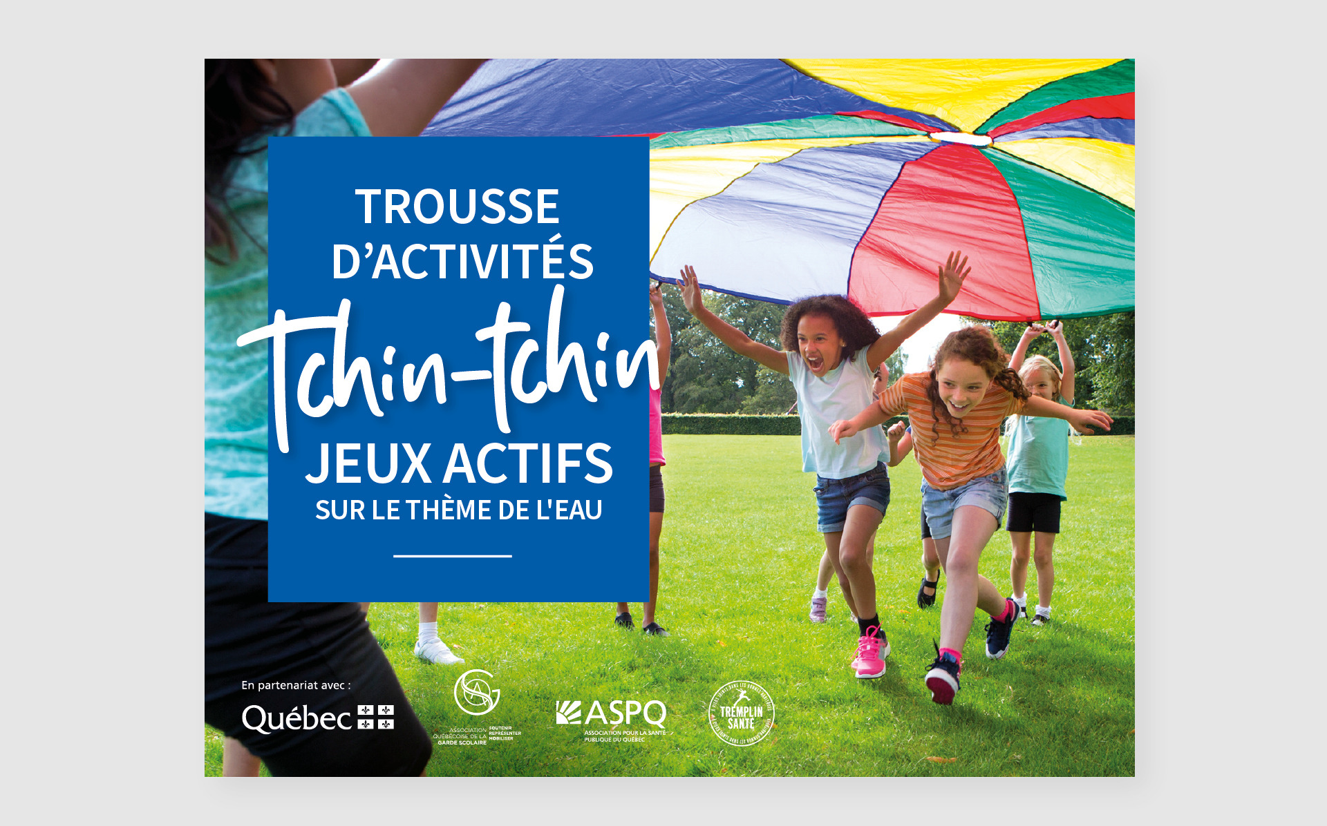 Jeux actifs sur le thème de l'eau